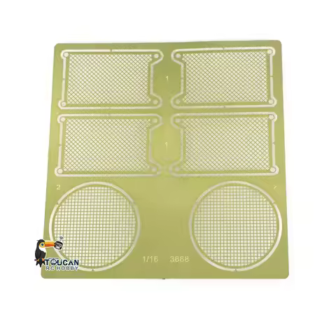 Upper Hull Metal Guard Plate Mudguard for Toys DIY Henglong 1/16 RC Tank Model German King Tiger II 