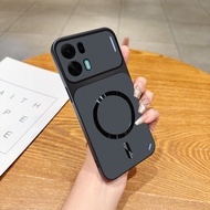 2in1 Casing For OPPO K13 Turbo Pro K15 Pro+ Magnetic Suction Phone Case Soft Leather Back Cover