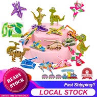 [Choo Choo Toy] 3D Mini Puzzle DIY 3D Puzzles Early Education Toy Birthday Party Gift Mainan Murah 卡