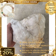 Original rough white quartz stone for home decoration, high energy purification 17cm, weight 33kg (1