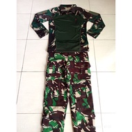 Tactical Combat BDU Suit Secuba Shirt Velbed Pants