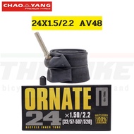 Bicycle Inner Tube ORNATE CHAOYANG ARISUN Size 20X1 1/8 AV40 20X1 3/8 AV48 24X1.95/2.125 AV28 26X1.2