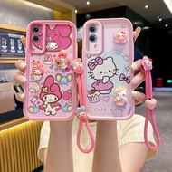 Casing Vivo Y72 / Y52 5G TPU 3D kartun patung kasus telefon bimbit XXTYGZ1