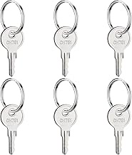 CH751 Key, CH751 Replacement Keys for RV Campers Cabinets Push Locks, 6-Pack