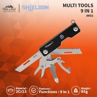 Survival Kit Multi Tool Shieldon Ak01 Multifunction Edc 9 In 1 Tool