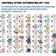 [SG Seller] Kids birthday goodie bag gift  return gift building block  children's day set with customization gift tags