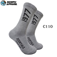 Oldschool Socks - Skate Socks 1977 GREY - Morph.Apparel - C110