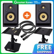 KRK ROKIT 5 G4 สดำ x แพคเกจขาตงลำโพงแบบตงโตะ