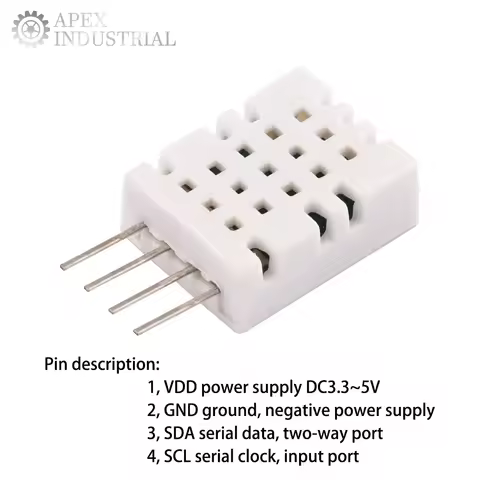 SHTC3 Digital Temperature and Humidity Sensor High Precision Measurement Module I2C Communication Re