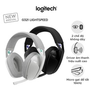 Logitech G321 LIGHTSPEED Bluetooth Wireless Gaming Headset - Need 16 kHz microphone, 20-hour battery