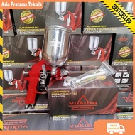 [FREE SHIPPING] Spray Gun F75 G YUKIDO Professional Paint Sprayer F75 YUKIDO + 400cc Top Tube