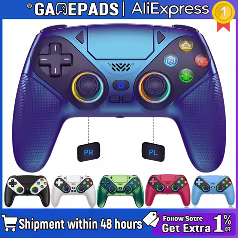 Bluetooth Wireless Gamepad For Playstation 5 Controller PS5 Console Gaming Controller With Turbo Dua