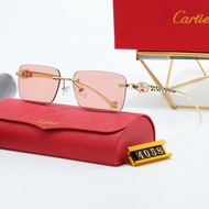 Cartier Classic Retro Casual Sunglasses Unique Frameless Trendy Sunglasses SK4058