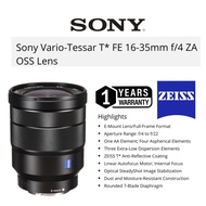 Sony Vario-Tessar T* FE 16-35mm f/4 ZA OSS ZEISS 16-35MM ZA OSS 16-35MM 16-35MM 16-35MM