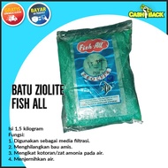 ZIOLITE STONE ZIOLIT AQUARIUM WATER FILTER MEDIA FISH POND ALL 1, 5 KILOGRAMS