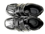 盾牌台灣製黑色工作安全鞋#618#Happy