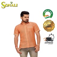Sonali Men'S Shirt Modern Casual Indian Traditional (Top) Tshirt Men Fashion Indian Kurta For Men Q0