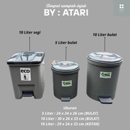 Limited!! Atari TRASH CAN 5 - 10 LITER ROUND AND SQUARE / ATARI MEDICAL TRASH CAN