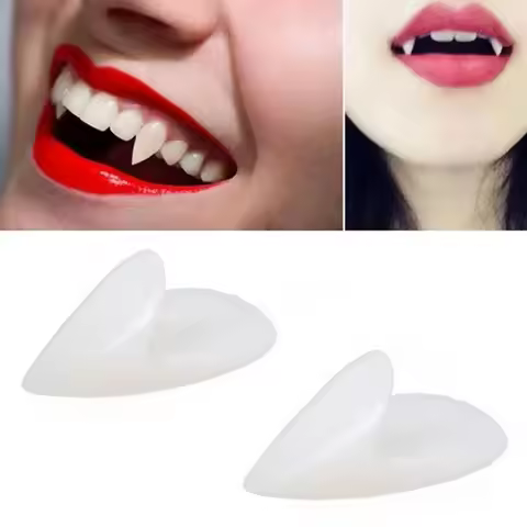 Horrific Vampire Decoration Costume Party Zombie Vampire False Teeth Prop Masquerade Cosplay