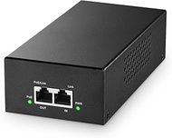 YuLinca Gigabit PoE+ Injector 90W, 802.3af/at/bt Power Over Ethernet Metal PoE Adapter, 10/100/1000M