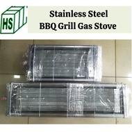 Stainless Steel BBQ Grill Gas Stove Pembakar Otak-Otak Dapur Otak-Otak Dapur BBQ Satay