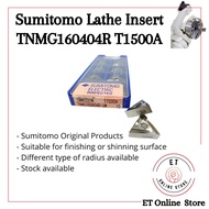 TNMG160404R, TNMG160404L T1500A, Sumitomo Original Lathe Insert, 10pcs per box