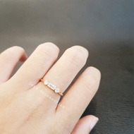 Deux - Cincin Wanita Trilogy Persegi