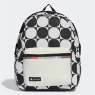 (Us Auth) Adidas Classic Pride Love Unites Backpack In White With Black.