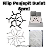 Anti-Removable Iron Bed Sheet Corner Clips Iron Bed Sheet Corner Hooks Bed Sheet Corner Clips