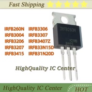 1PCS IRFB260N IRFB3004 IRFB31N20D IRFB3206 IRFB3207 IRFB3306 IRFB3307 IRFB33N15D IRFB3407Z IRFB3415 
