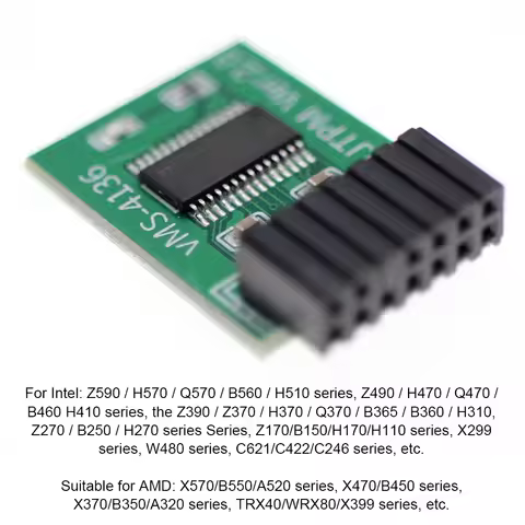 TPM 2.0 Module 12/14/18/20PIN TPM 2.0 Encryption Security Module TPM 2.0 Encryption Security Module 
