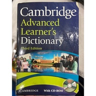 Cambridge Advanced Learner's Dictionary Third Edition minus CD English Dictionary
