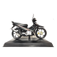 125zr replika miniature model hitam oren