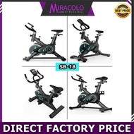 MIRA SB-18 Spinning Bike Exercise Bike Basikal Senaman New Spinning Home Fitness Equipment Indoor Exercise Bike 室内动感脚车