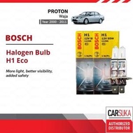 Bosch Halogen Headlight Bulb (55W) H1 set of 2 for Proton Waja