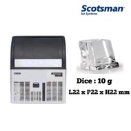 [FNBSTORES] SCOTSMAN SELF-CONTAINED CUBERS ICE MACHINE C/W ORIGINAL SCOTSMAN ICE BIN (Up to 68kg /15