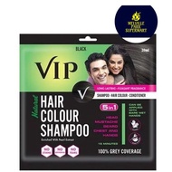 VIP Hair Colour Shampoo Black 20ml