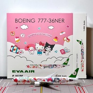 Phoenix 1: 400 Airplane Model EVA Air Boeing 777-300ER B-16722 Brand New Free Shipping