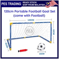 120CM FOOTBALL GOAL SET / TIANG GOL BOLA SEPAK - PORTABLE FOR INDOOR &amp; OUTDOOR USE
