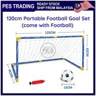 120CM FOOTBALL GOAL SET / TIANG GOL BOLA SEPAK - PORTABLE FOR INDOOR & OUTDOOR USE