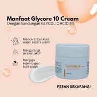 GLYCORE 8℅ GLYCORE 10℅ CREAM 10 Gram . Menyamarkan Kulit Gelap - DERMA XP ORIGINAL BPOM