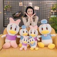 35cm-55cm Donald Duck Plush Doll Toy Boutique Rabbit Hair Couple Duck Cartoon Anime Daisy Doll Home 