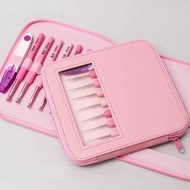 Silicone Crochet Crochet Crochet Set – Complete Pink Crochet Tool HOOK