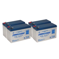 PS-1270 12 Volt 7 AH SLA Battery .250 F2 TERMINAL - 4 Pack PS-1270 12 Volt 7 AH SLA Battery .250 F2 