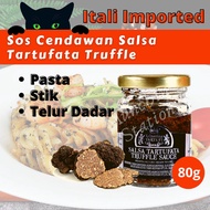 Itali Instant Sos truffle Cendawan Salsa Tartufata Pes - Black - Restoran 5 bintang - Pasta Pizza Ma