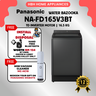(Free Install) Mesin Basuh Mesin Cuci Panasonic | Inverter Top Load WashingMachine | FD165V3 | FD135