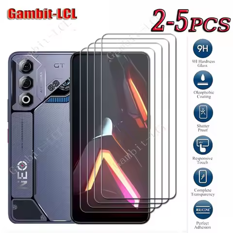 2-5PCS 9H HD Original Tempered Glass For ZTE Nubia Neo 3 GT 5G 6.8" NubiaNeo3 Neo3GT Screen Protecti