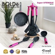 SPATULA SET Bolde 7Pcs Bolde Super Utensil Set Spatula Bolde Original