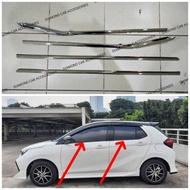 Agya ayla side window trim 2023-2025