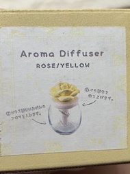 aroma diffuser 造型擴香瓶 黃玫瑰